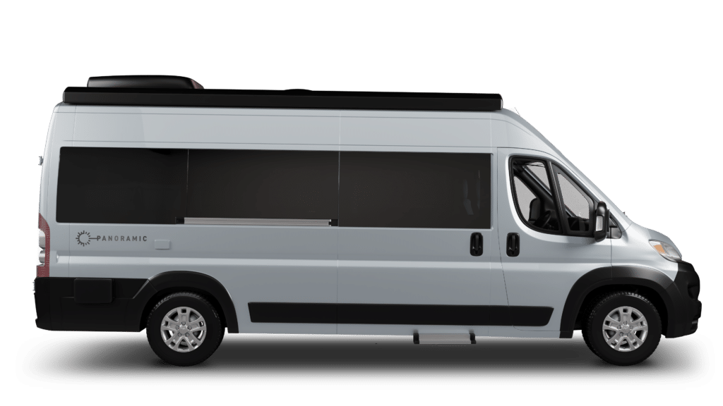 Panoramic, VR, RV, ProMaster, exterior, Silver, Argent, RAM