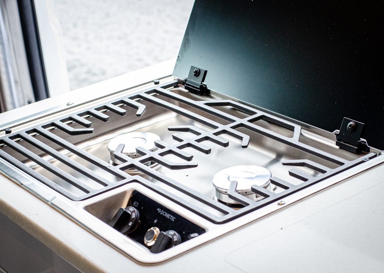 Panoramic, Classique, VR, RV, ProMaster, RAM, intérieur, cuisinière, gaz, bruleur, propane