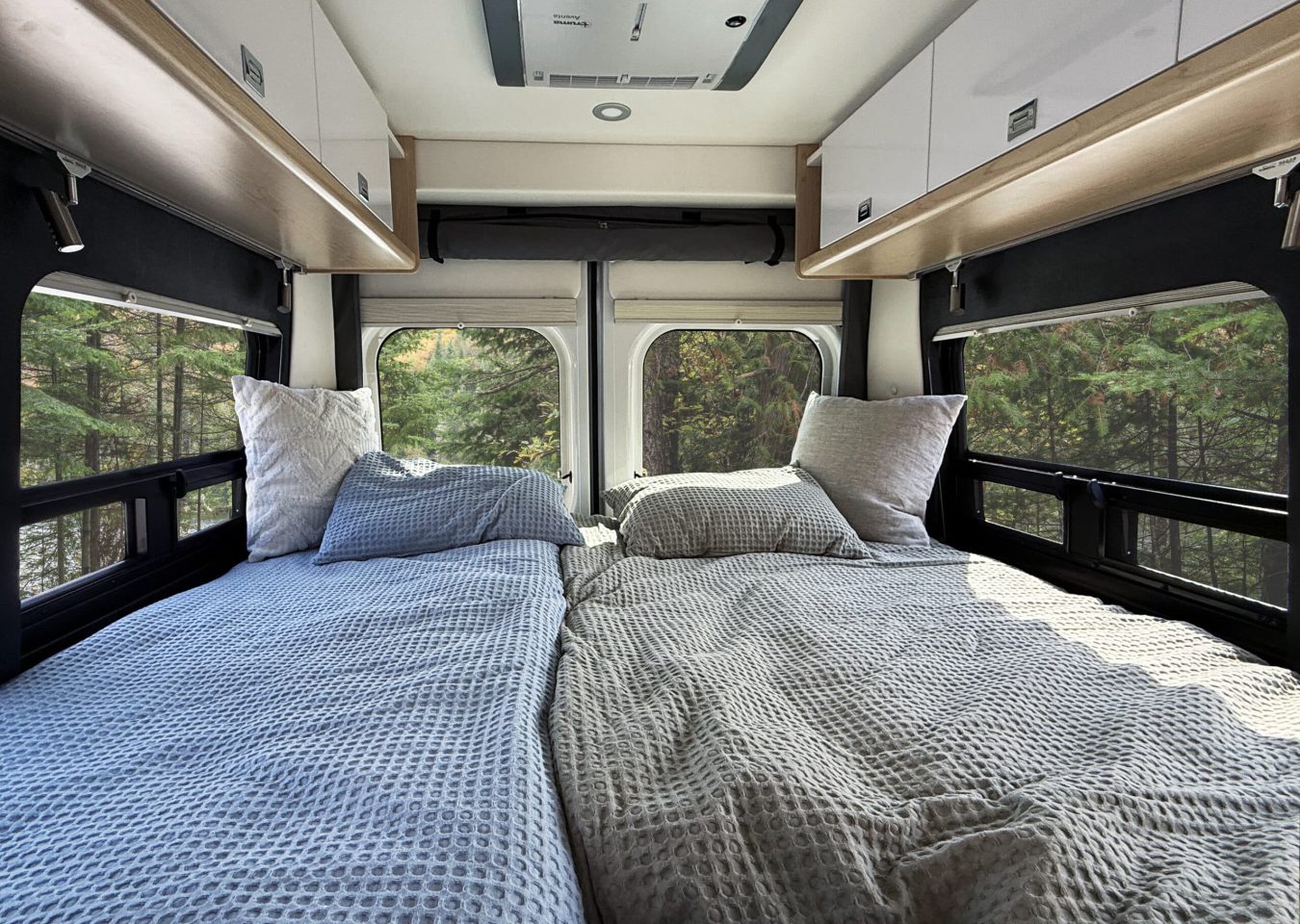 Panoramic, VR, RV, RAM, ProMaster, GL, chambre, deux lits, jumeaux