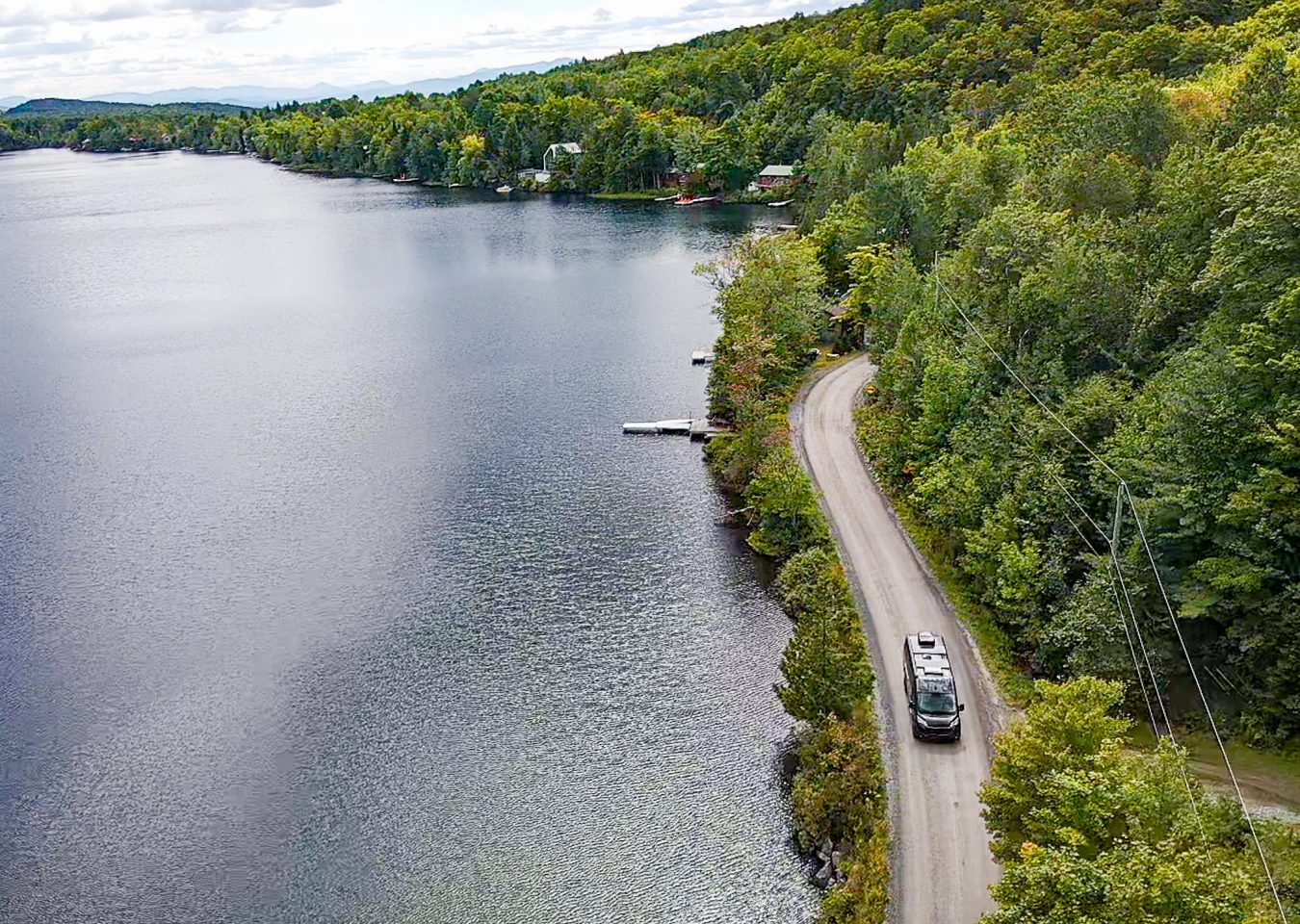 Panoramic, VR, RV, drone, trees, arbres, ProMaster, RAM, G, Estrie, lac